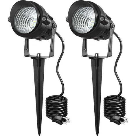 LED Außenstrahler mit Erdspieß LED Außenbeleuchtung Erdspieß Gartenlampe Wasserdicht IP65 15W Rasenleuchte, Baumleuchte, LED Bodenleuchte, RGB Bunte Rasenleuchte (1/5)