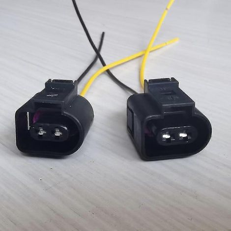 2 connecteurs à 2 broches pour feux de gabarit latéraux de camions lourds Volvo FH/FM/FL et Scania. (1/5)