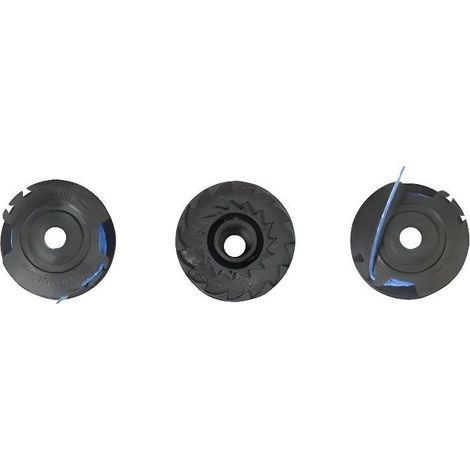 Bobines simple fil RYOBI - Lot de 3 - Diamètre 1.6mm x 4.5m - Noir