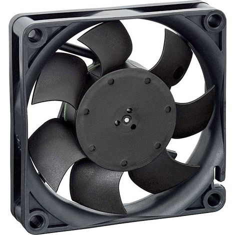 [NEUWERTIG] B-Ware Ebm Papst 712 F/2 L 005 Axiallüfter 12 V 26 M³/H (L X B X H) 15 X 70 X 70 Mm
