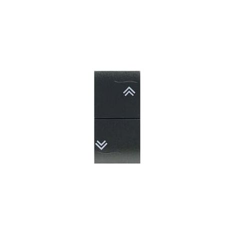 PULSANTE DOPPIO SALISCENDI ONDA- - 1P(NO)+1P(NO) - 10A 250V (7737.1) - 6 pezzi MARLANVIL