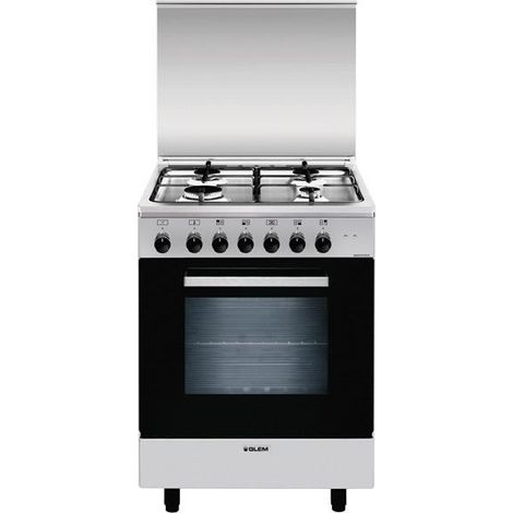 Glem Gas A654MI6 cucina Elettrico Acciaio inox (1/2)