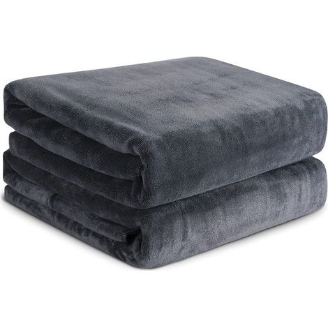 Lot de 2 serviettes de bain - Draps de Bain 80180cm Grande Serviettes très absorbantes, 80180cm(Gris) (1/5)