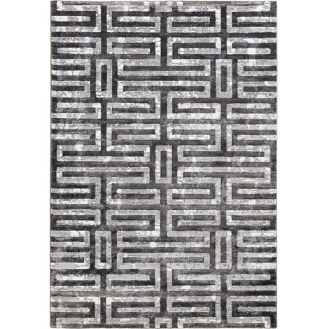 Tappeto 100% polipropilene grigio cm.133 x 190