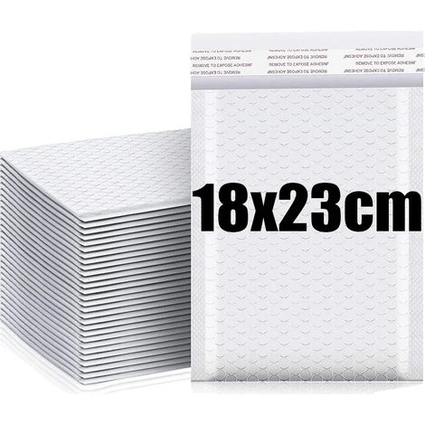Buste imbottite con pluriball, impermeabili, resistenti, 30 pezzi, 18x23 cm (1/2)