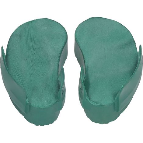 Set mit 2 grünen Gummiklebepads für Kuhhufe, mit Klebstoff, für die Weidehaltung. (1/5)