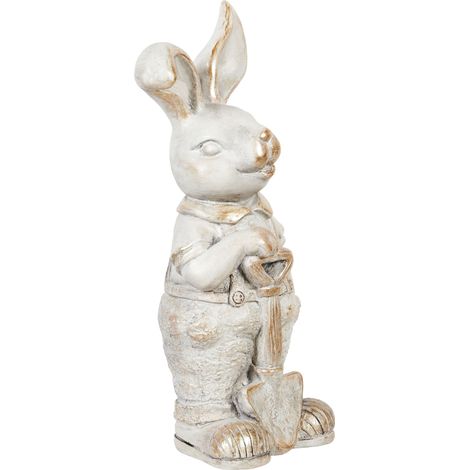 Gartenfigur SIMARD Weiß