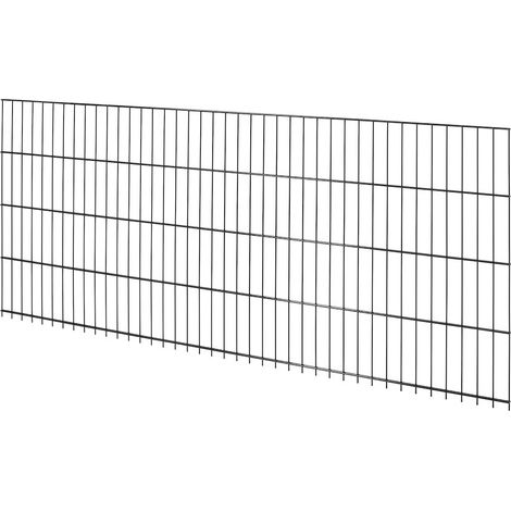Premium-Doppelstabmatte 8/6/8 2510X830 mm, anthrazit