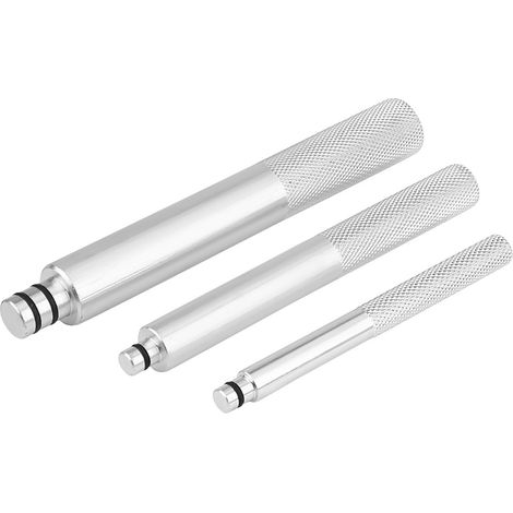 Kit d'outils de garage automobile comprenant 17 pièces : bagues de roulement de roue en aluminium, douilles et joints, avec coffret rouge. (1/5)