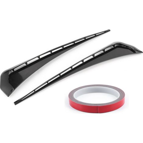 Bande décorative adhésive universelle pour cache-aération d'aile de voiture, compatible avec Honda Civic (1/5)