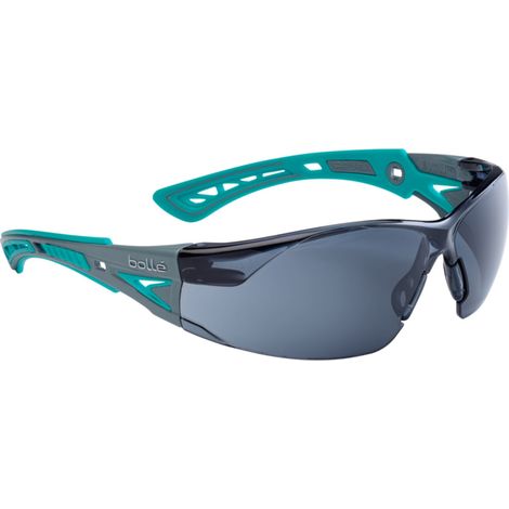 Bollé Safety RUSH+ SMALL Rauchglas / Blau Bügelbrille RUSHPSPSFG