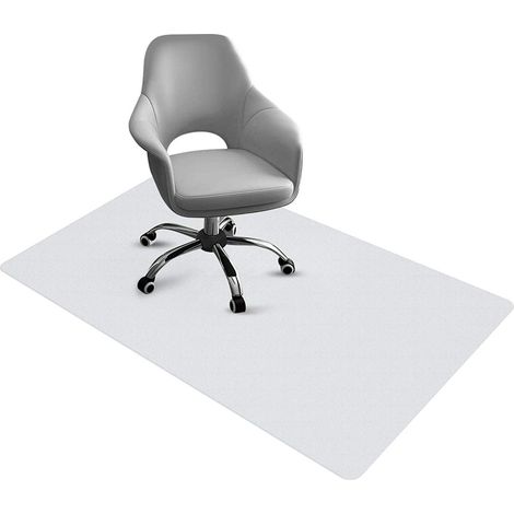 1 Tapis de chaise, 2.0mm épaisseur, PVC transparent, antidérapant, pour parquet et moquette (1/5)