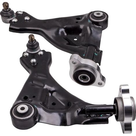 Brazo de control de suspensión, acero inoxidable, 45 cm de largo, 27 cm de ancho, 10 kg de peso, compatible con el eje delantero. (1/5)