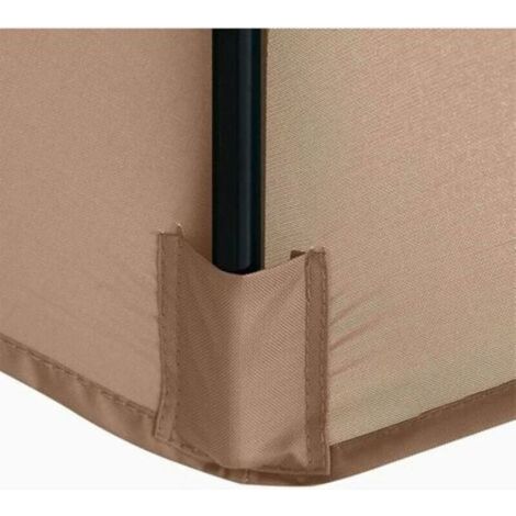 Ersandy Housse de parasol, 8 baleines, 3 m, impermable, rsistante aux UV, tissu de remplacement, pour terrasse, extrieur, (1/5)