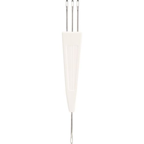 6,5 mm Transfernadel mit 1x3-Teilung für die Strickmaschine Silver Reed LK150, Transferwerkzeug (1/5)