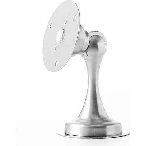 2 fermaporta magnetici in acciaio inossidabile per montaggio a parete o a pavimento - Non è necessaria la foratura (1/5)