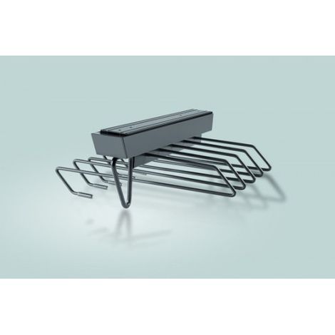 Porte-pantalons coulissant, marron