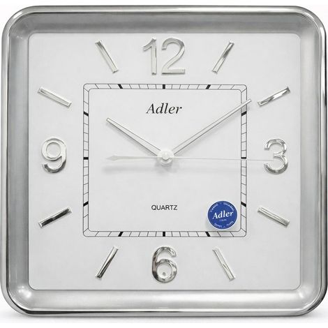 PW-165 silberne beleuchtete Wanduhr (1/3)