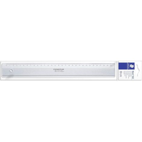 Staedtler Règle plate plexiglas 30 cm professionnelle - 562 04-30F (1/2)