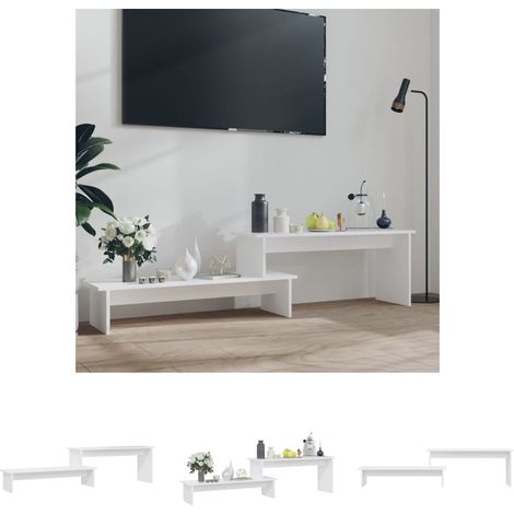 - vidaXL TV-Schrank Weiß 180x30x43 cm Holzwerkstoff - (1/5)
