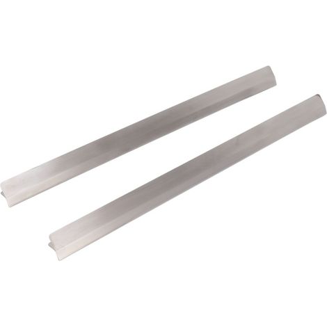 Beyamis Lot de 2 cache-joints pour plan de travail de cuisine, en acier inoxydable facile à nettoyer, pour accessoires de cuisine. (1/5)