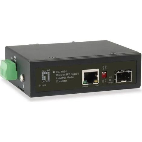 Convertitore media LevelOne IGC-0101 1000 Mbit/s PoE 30 W