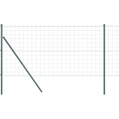 Maison Exclusive - Ground Fix Geschweißter Drahtzaun 10 x 1,2 m (