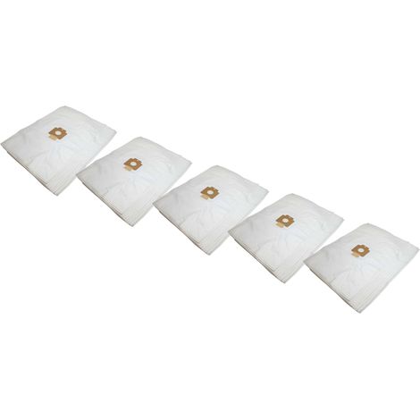 vhbw 50x bolsa reemplaza Nilfisk 107401157 para aspiradora - 50 cm x 36 cm blanco (1/4)