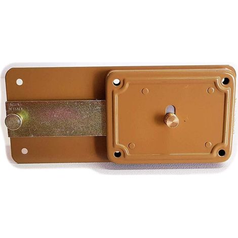 Ferroglietto Serratura Legno Appl. 6 M. Cil Fisso S Accessori Art. P61 E.60 (1/3)