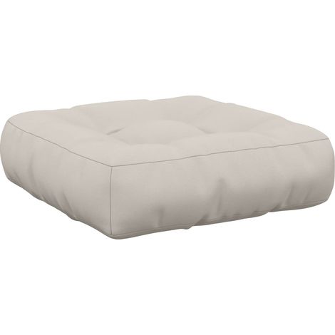 Cuscino per Sedia in Unico Pezzo VIANEN 100% Poliestere Bianco vidaXL (1/5)