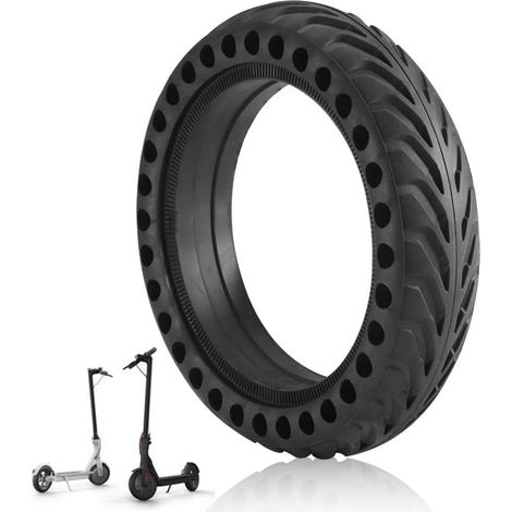 Pneu Plein 8,5 Pouces Pneu de Remplacement Antidérapant pour Trottinette Électrique,Compatible avec Xiaomi M365/1S/Essential/Pro/Pro (1/5)