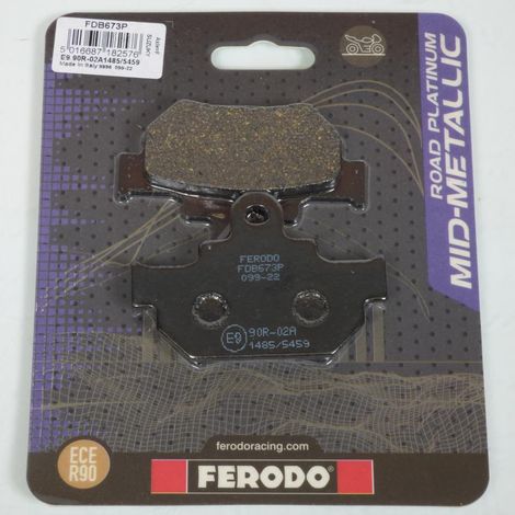 Plaquette de frein Ferodo pour Moto Suzuki 125 Marauder 1998 à (1/4)