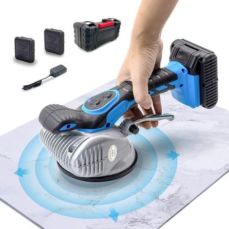 Vibratore per piastrelle a batteria livellatrice piastrellatrice ventosa RE10026