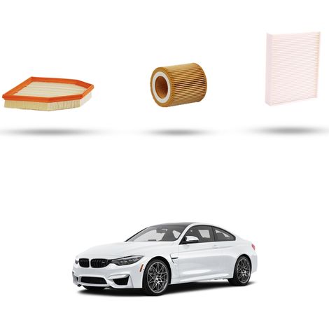 Kit Tagliando 3 filtri compatibile con BMW Serie 4 (F32, F33, F36, F82) M4 GTS 368kw dal 2016 (1/5)