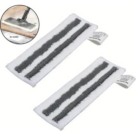 Dieses Dampfmopp-Pad ist für Kärcher Easyfix SC1-SC5 geeignet und verfügt über ein superabsorbierendes Mikrofasermaterial sowie ein vakuumversiegeltes Bodenreinigungszubehör (2er-Pack).