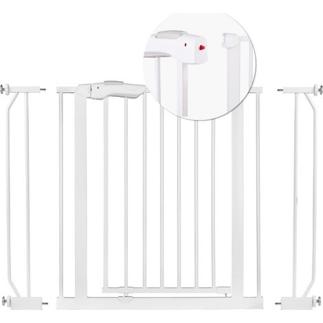 Barrera de seguridad para ninos blanca nukido 718000 (1/4)