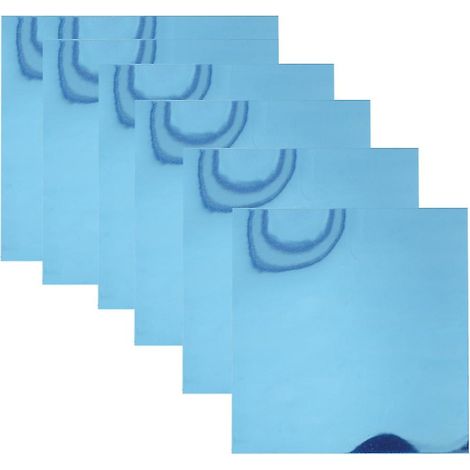 Flexible, reflektierende Spiegelfolien, selbstklebende PET-Spiegelfliesen, Spiegelaufkleber ohne Glas für Zuhause