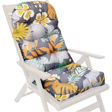 Chaise terrasse, Coussin Chaise à Bascule à Dossier Haut, Chaise d'extérieur imperméables (1/5)