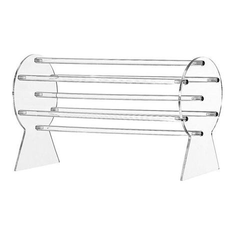 Sieradenstandaard - Haarbanden displaystandaard - Acryl - Haarband Standaard - Houder Voor Haarbanden - Opbergrek - Haaraccessoires Opbergen - Presentatierek - Sieraden Display - Voor sieraden, horlog (1/5)