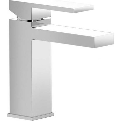 Miscelatore lavabo rubacuori completo di scarico automatico cromo (1/4)