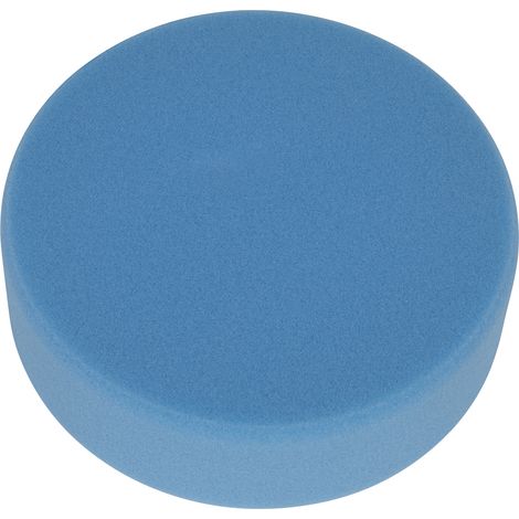 Sealey PTCCHV150B Hook-and-Loop Buffing & Polishing Foam Head 150 x 50mm - Blue/Medium