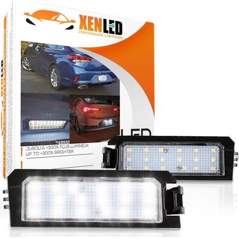 2x Éclairages plaque LED Hyundai Hyundai i30 Tucson Veloster, Kia Rio Niro K5 K7 Cadenza (1/5)