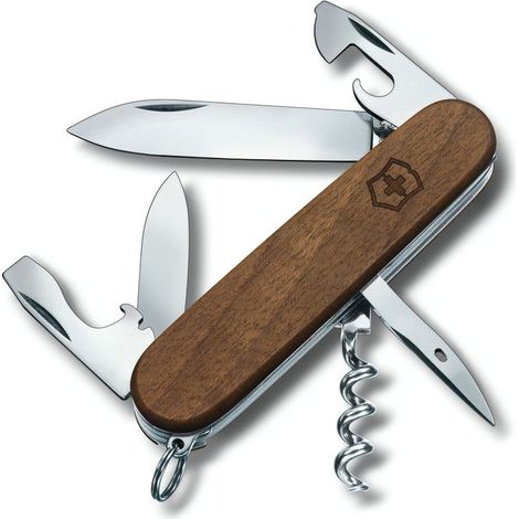Cuchillo Suizo 10 Funciones Spartan Madera Nogal - Victorinox