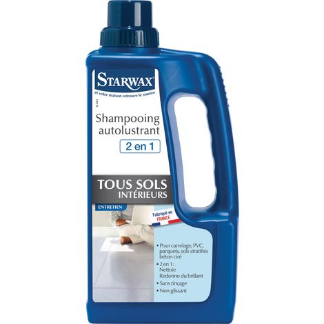 Autolackierendes Glanz-Shampoo für alle Bodenarten 1 Liter - Starwax (1/3)