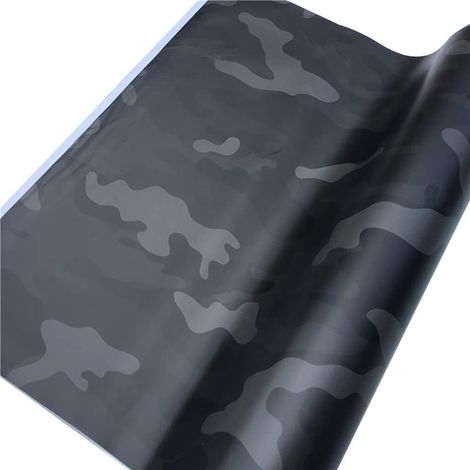 Tarnfolie aus Vinyl – selbstklebend für Fahrzeuge – Geeignet für Pkw, SUVs, Lkw, Motorräder und Boote – 150 cm x 3 m (1/5)