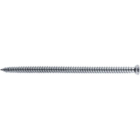 Vite per telaio a testa svasata “FBS” TX30 Ø11,5x62mm zincata (scatola da 100 unità)
