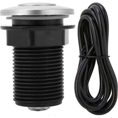 Interrupteur à air indésirable interrupteur automatique bouton + kit tuyau pneumatique, 32mm (1/4)