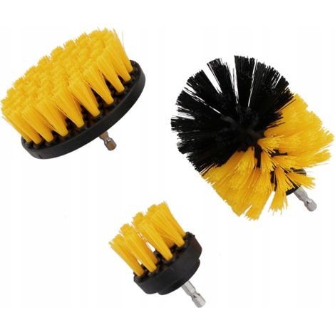 SPAZZOLE PER PULIZIA CACCIAVITE 3 PEZZI BIT 14 (1/4)