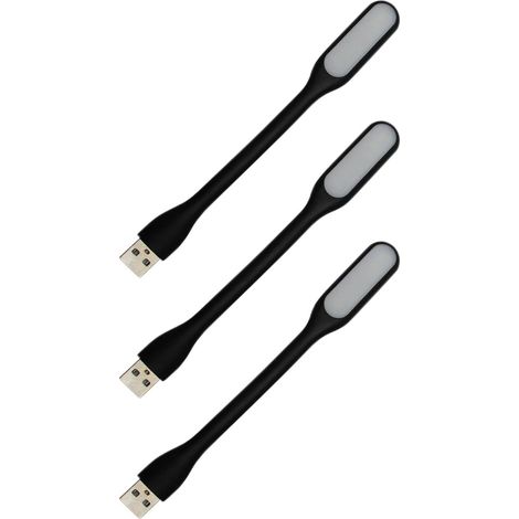Lampe USB Dussdote - Mini lampe USB - Lampe de lecture - Flexible - Compatible avec les ordinateurs, les ports USB, les chargeurs et les batteries externes. (1/5)