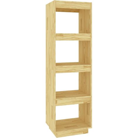 Maison Exclusive - Bücherregal/Raumteiler 40x35x135 cm Massivholz (1/5)